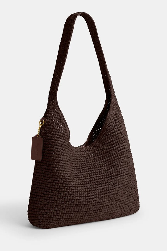 Akcesoria Coach torebka damska skórzana Brooklyn Shoudler Bag 28 CDU75 brązowy