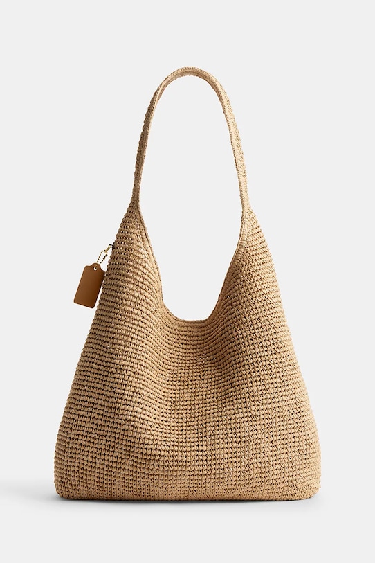 Coach torebka damska Brooklyn Shoulder Bag 39 CDU76 beżowy SS26