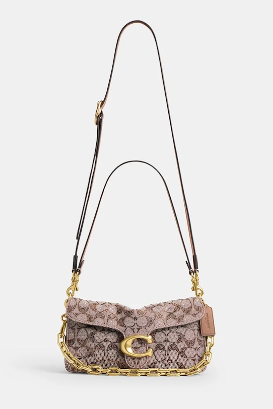 Coach сумка кроссбоди женская кожаная Tabby 26 CDZ34 коричневый SS26