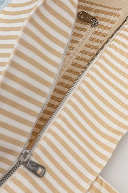 Lacoste сумка-тоут жіноча бавовняна NU5244PB бежевий