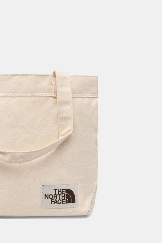 Akcesoria The North Face torebka tote damska bawełniana COTTON TOTE NF0A3VWQPC31 beżowy