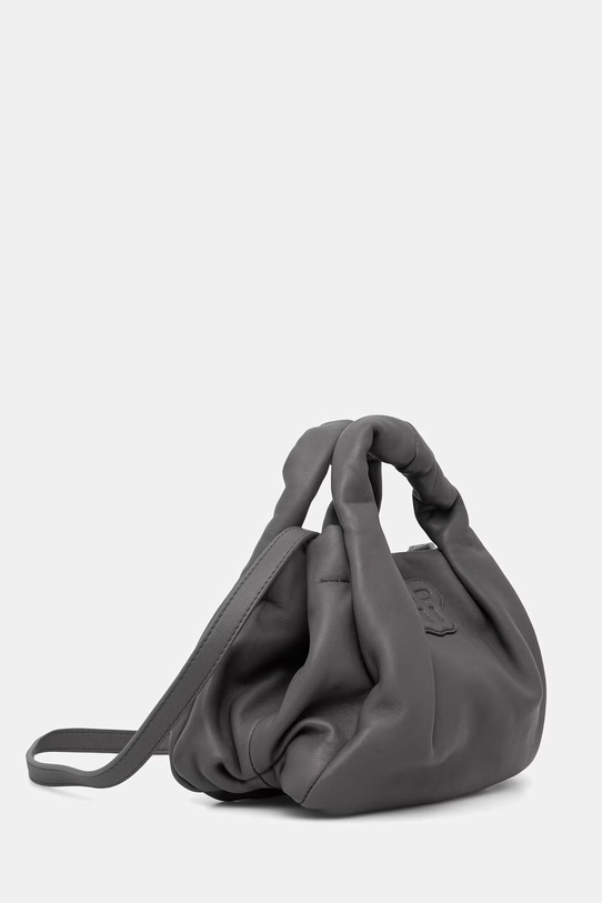 MUNTHE torebka damska skórzana LIXIA 261190026158 szary SS26