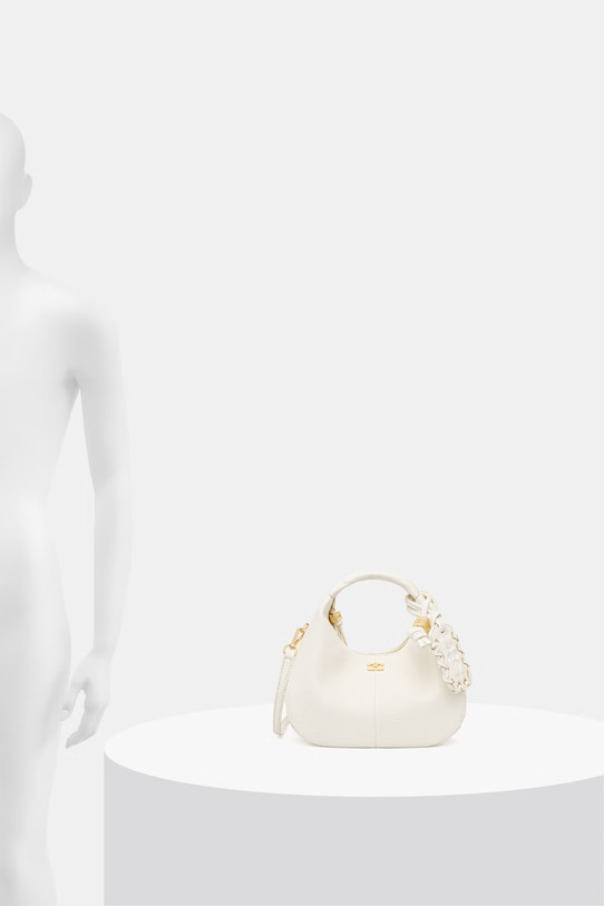 GANNI Hobo Mini torebka crossbody damska z imitacji skóry B2070102