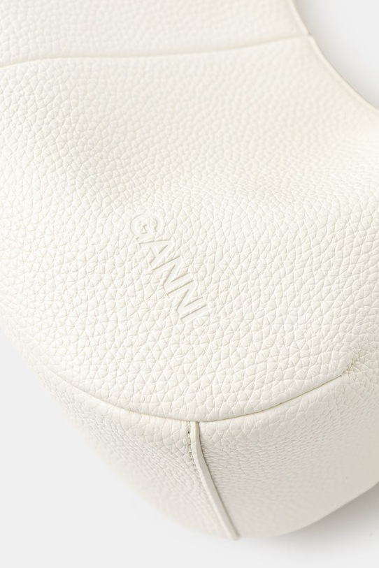 GANNI Hobo Mini torebka crossbody damska z imitacji skóry beżowy B2070102