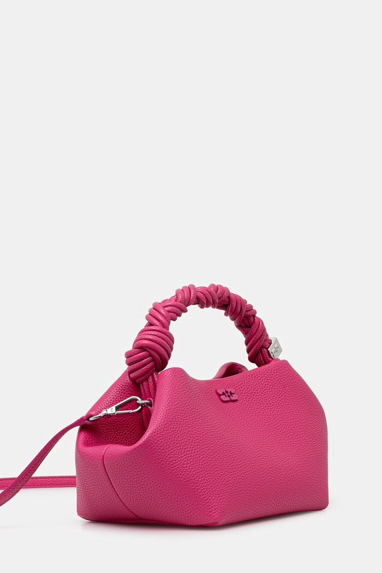GANNI Bou Small torebka crossbody damska z imitacji skóry B2100126 różowy SS26
