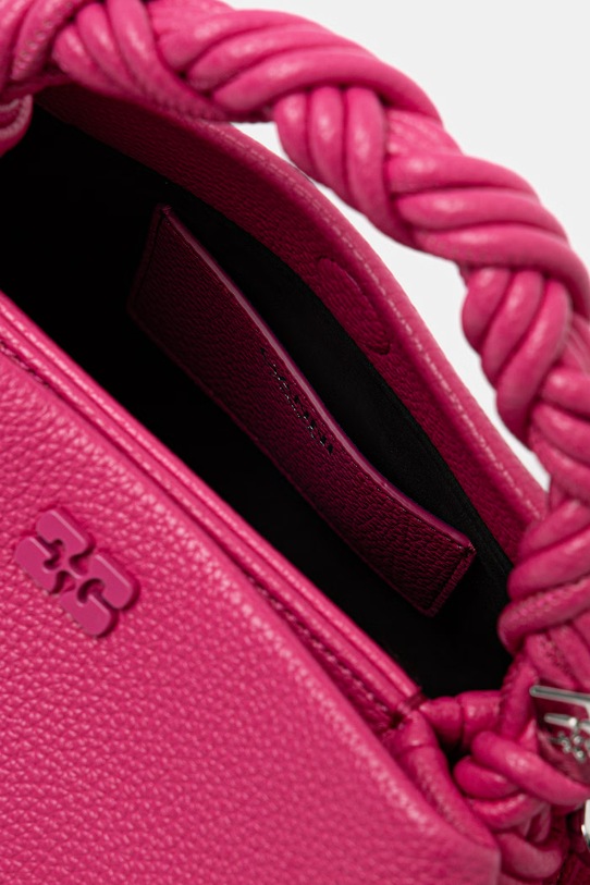 GANNI Bou Small torebka crossbody damska z imitacji skóry B2100126 różowy