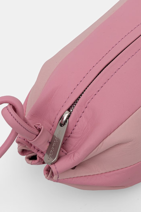 Marimekko Crossbody kabelka dámská kožená růžová 095537