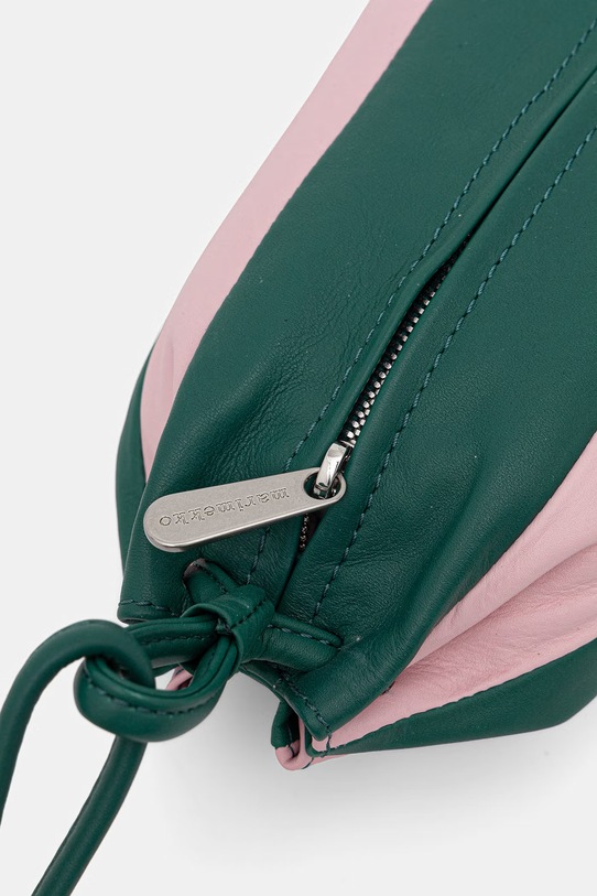 Marimekko crossbody kabelka dámská kožená tyrkysová 095537