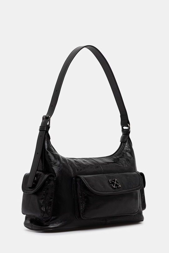 Off-White Dumbo.B torebka damska skórzana OWNN18OC99LEA001 czarny SS26