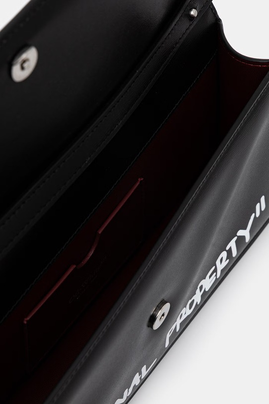 Off-White Jitney 1.0 kopertówka damska skórzana OWNN172C99LEA002 czarny