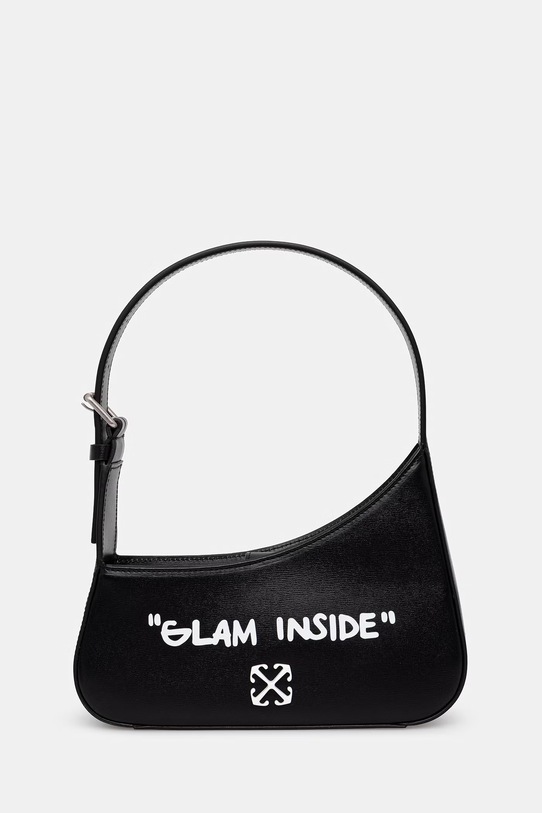 Off-White Jitney torebka damska skórzana czarny OWNN18AC99LEA001