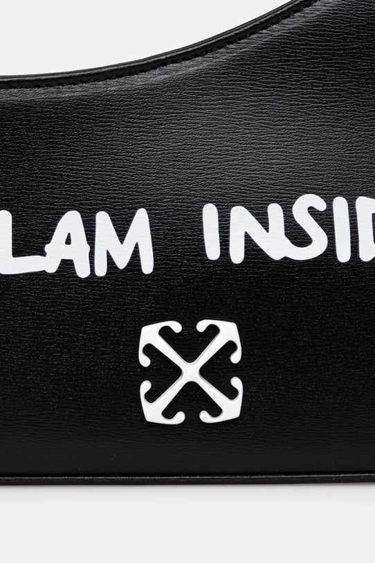 Off-White Jitney torebka damska skórzana czarny OWNN18AC99LEA001