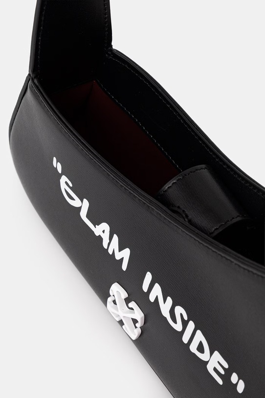 Off-White Jitney torebka damska skórzana OWNN18AC99LEA001 czarny