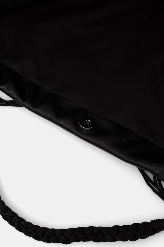 Sisley kabelka typu shopper dámska z imitácie kože 6UWGWY06L čierna