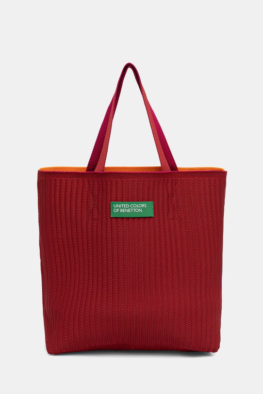 United Colors of Benetton obojstranná kabelka dámska 64I8VY02E oranžová SS26