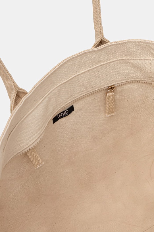 Liu Jo torba plażowa damska bawełniana VA6191.T546A beżowy