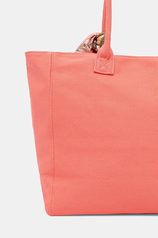 Akcesoria Liu Jo torba plażowa damska bawełniana VA6191.T546A pomarańczowy