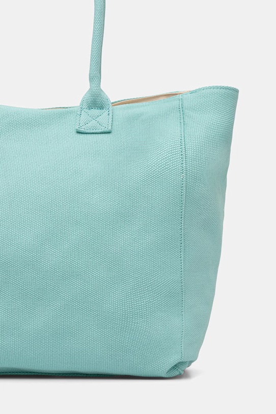 Akcesoria Liu Jo torba plażowa damska bawełniana VA6191.T546A turkusowy