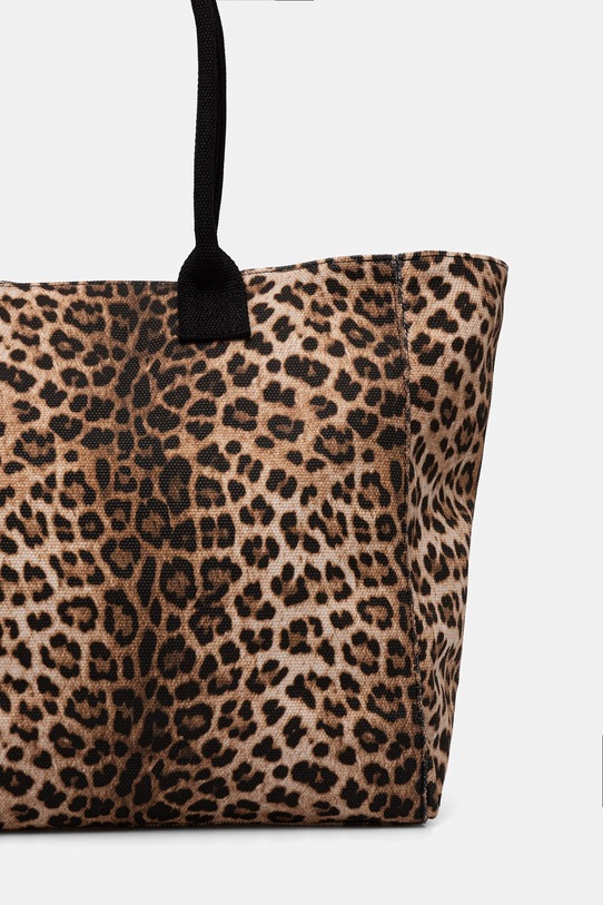 Akcesoria Liu Jo torebka shopper damska bawełniana VA6191.T549A brązowy