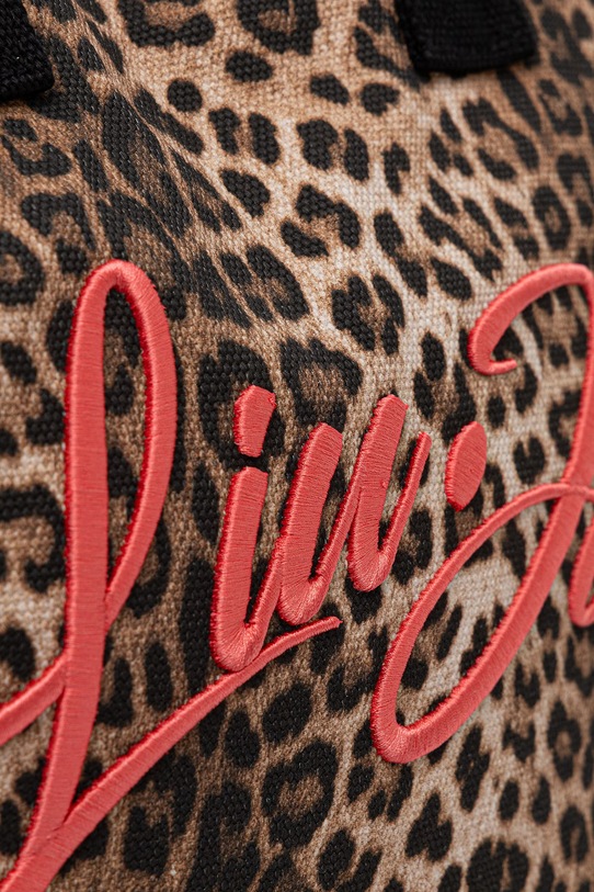 Liu Jo torebka shopper damska bawełniana brązowy VA6191.T549A