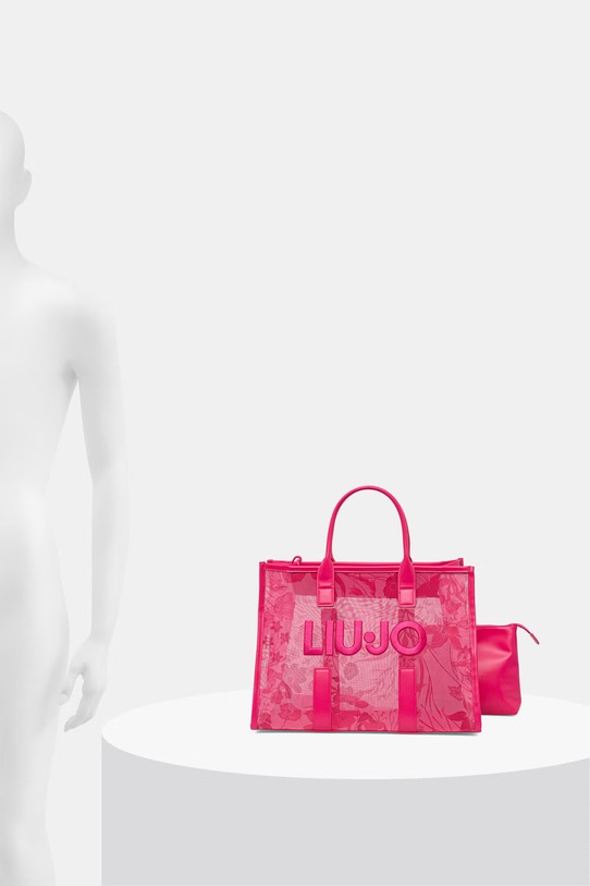 Liu Jo torebka shopper damska VA6193.J3909 różowy