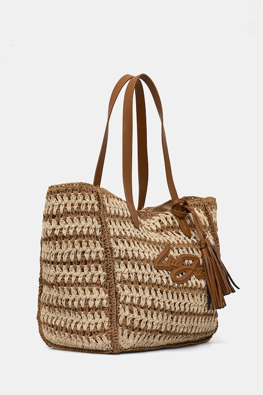 Liu Jo torba plażowa damska VA6201.A0006 beżowy SS26