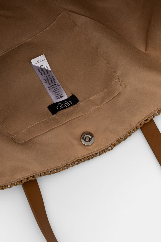 Liu Jo torba plażowa damska beżowy VA6201.A0006