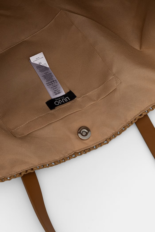 Liu Jo torba plażowa damska beżowy VA6201.A0006