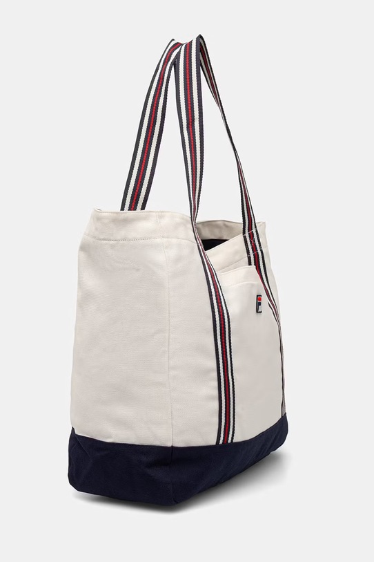 Fila τσάντα tote γυναικεία βαμβακερή CARLIANO FBU0178 μπεζ SS26
