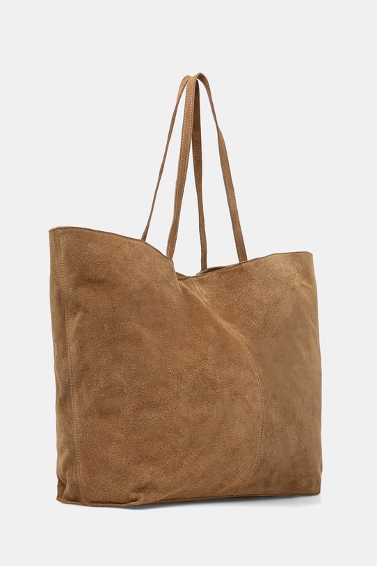 ViCOLO Tote bag femei din piele întoarsă XAB0058 bej SS26