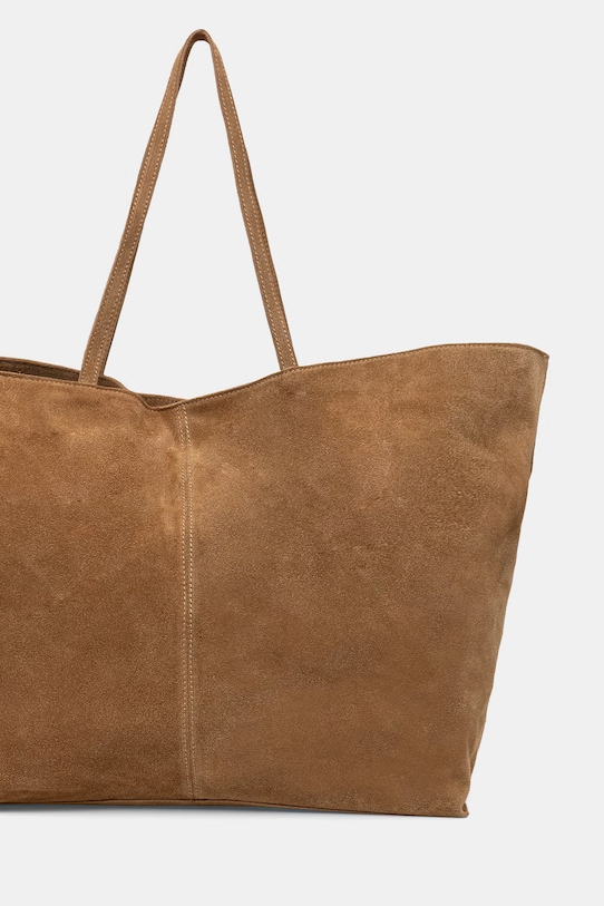 Accesorii ViCOLO Tote bag femei din piele întoarsă XAB0058 bej