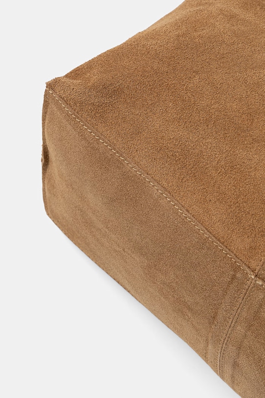 ViCOLO Tote bag femei din piele întoarsă bej XAB0058