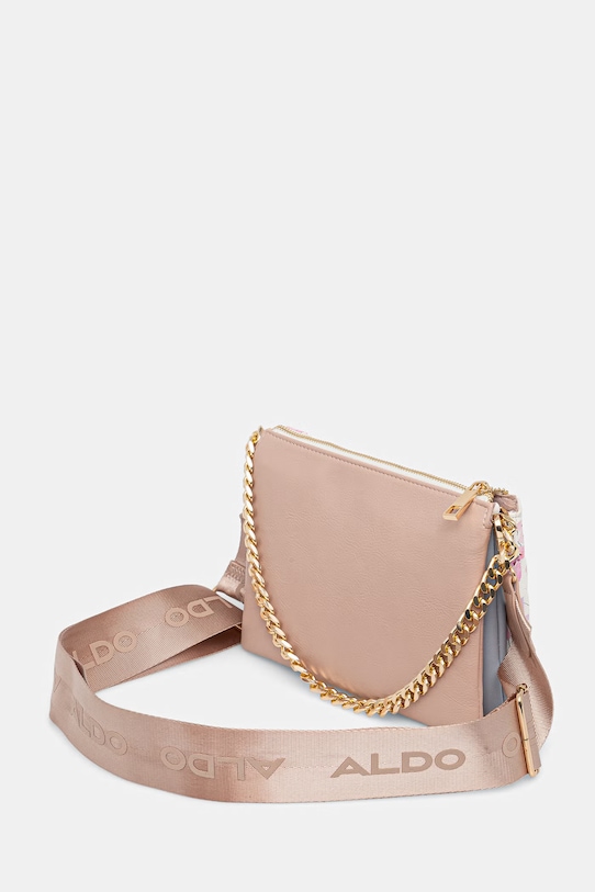 Accesorii Aldo Geantă crossbody de damă cu imitație de piele ALAETERIELL ALAETERIELL.690 roz