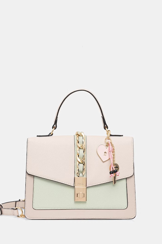 Aldo чанта crossbody дамска от имитация на кожа CAAALLA бежов CAAALLA.311