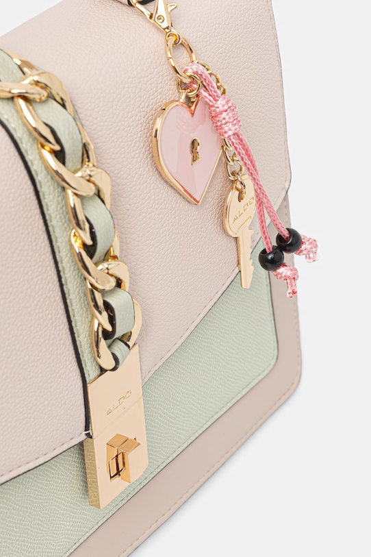 Aldo чанта crossbody дамска от имитация на кожа CAAALLA бежов CAAALLA.311