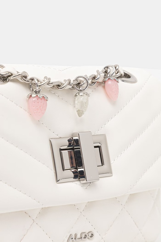 Aldo чанта crossbody дамска от имитация на кожа ALNILAM бял ALNILAM.110