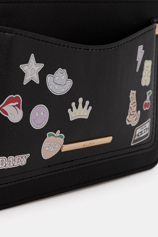 Aldo crossbody kabelka dámska z imitácie kože GOIVIA čierna GOIVIA.006