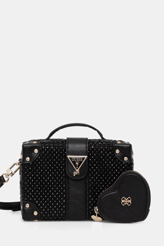 Guess torebka tekstylny czarny J6RZ00.WK610.PPY2