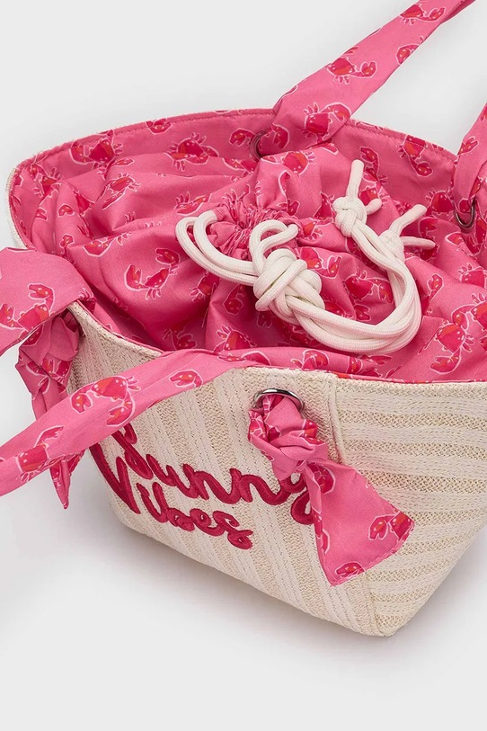 Dziewczynka Mayoral torba plażowa dziecięca 10208.6M.Mini.PPY2 beżowy