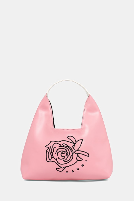 Marni torebka dziecięca MW114F DIAMOND BAG BAGS aplikacja różowy M01837.M00TK