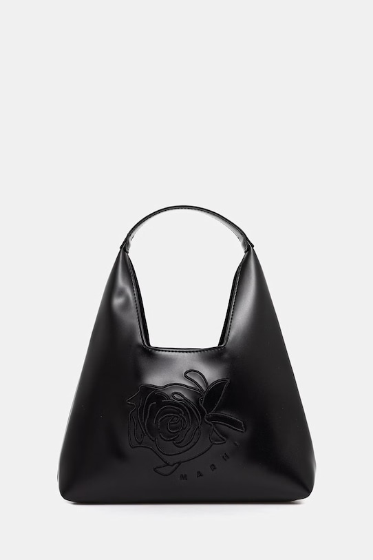 Marni torebka dziecięca MW114F DIAMOND BAG BAGS aplikacja czarny M01837.M00TK