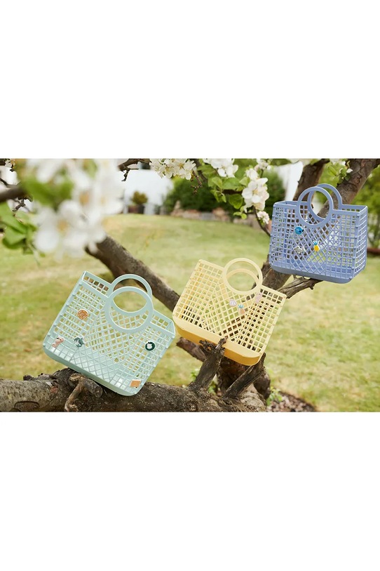 Dziewczynka Liewood torebka dziecięca Samantha Basket With Charms LW19904.PPY2 fioletowy