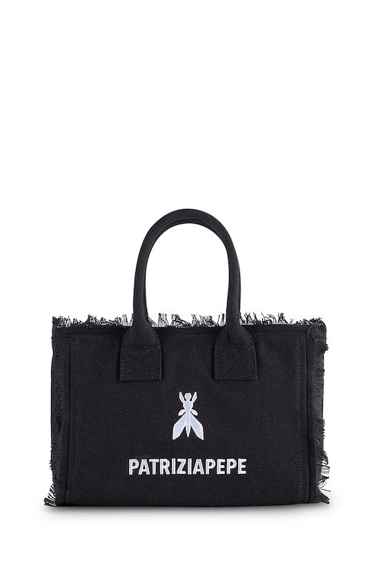 Παιδική τσάντα Patrizia Pepe A040 υφασμάτινο μαύρο 7B0022