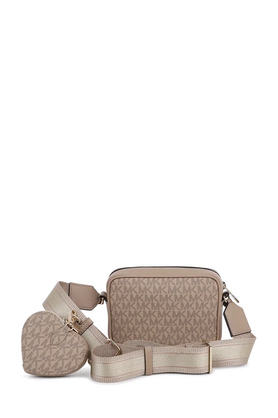 Michael Kors torebka dziecięca z imitacji skóry R30648 brązowy SS26