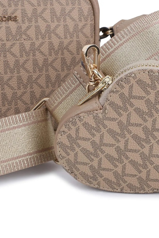 Michael Kors torebka dziecięca z imitacji skóry R30648 brązowy