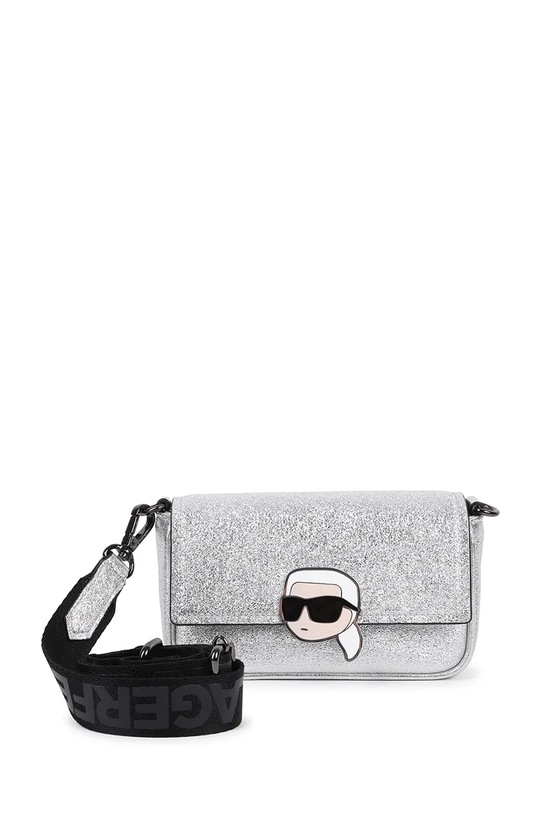 Detská kabelka Karl Lagerfeld textilný strieborná Z31218