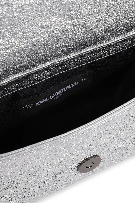 Dievča Detská kabelka Karl Lagerfeld Z31218 strieborná