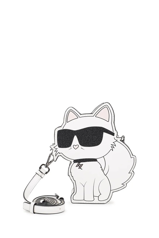 Karl Lagerfeld torebka dziecięca z imitacji skóry biały Z31210