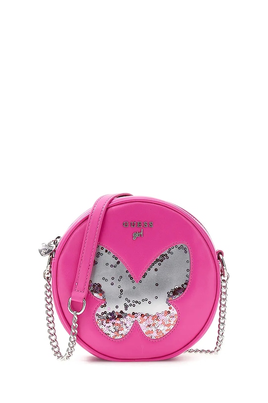 Guess geantă crossbody pentru copii J6GZ08.WH7G0.PPY2.M roz SS26