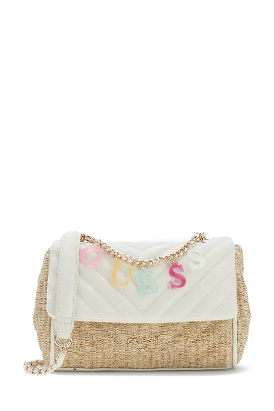 Guess geantă crossbody pentru copii J6GZ18.WH860.PPY2.M bej SS26